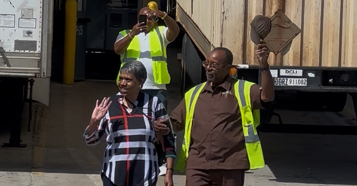 UPS legend retires leaving a legacy of dedication and excellence