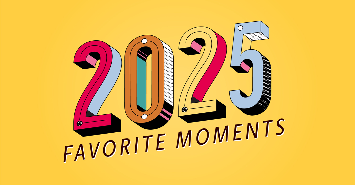 2025 Favorite Moments Graphic Design