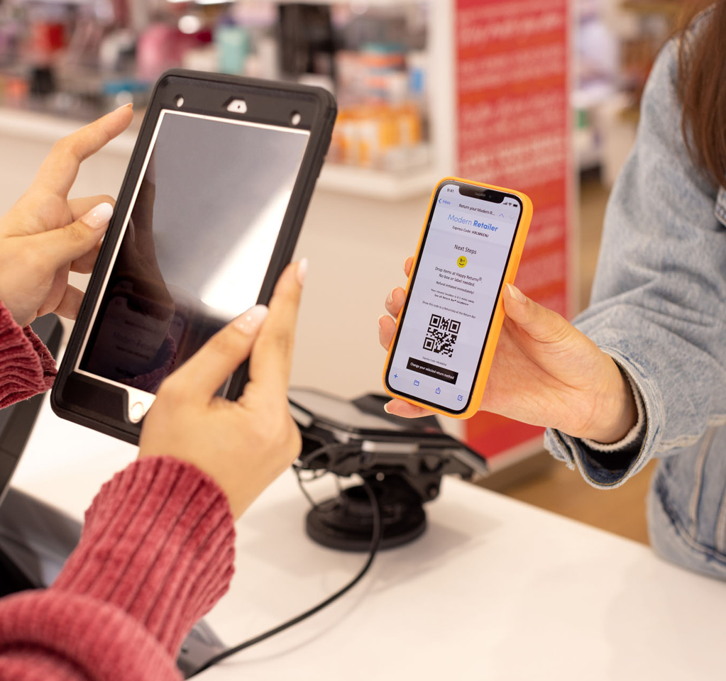 Contactless Mobile Payment at Retail Checkout Counter