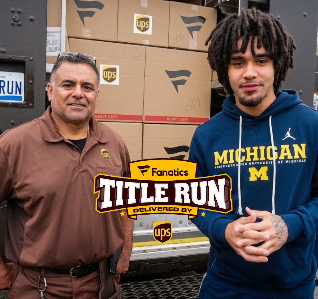 Fanatics Title Run delivered by UPS