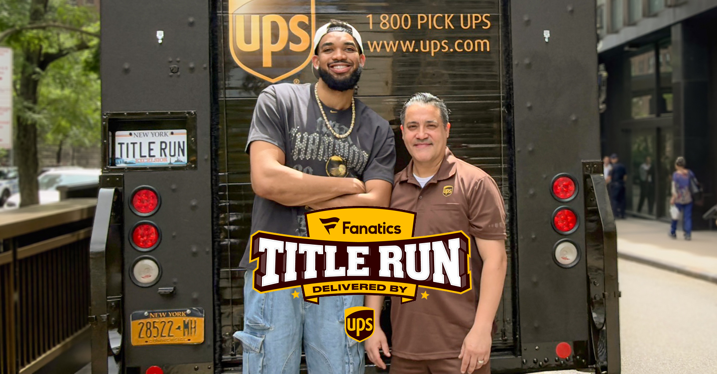 Fanatics Title Run Entregado por UPS KAT