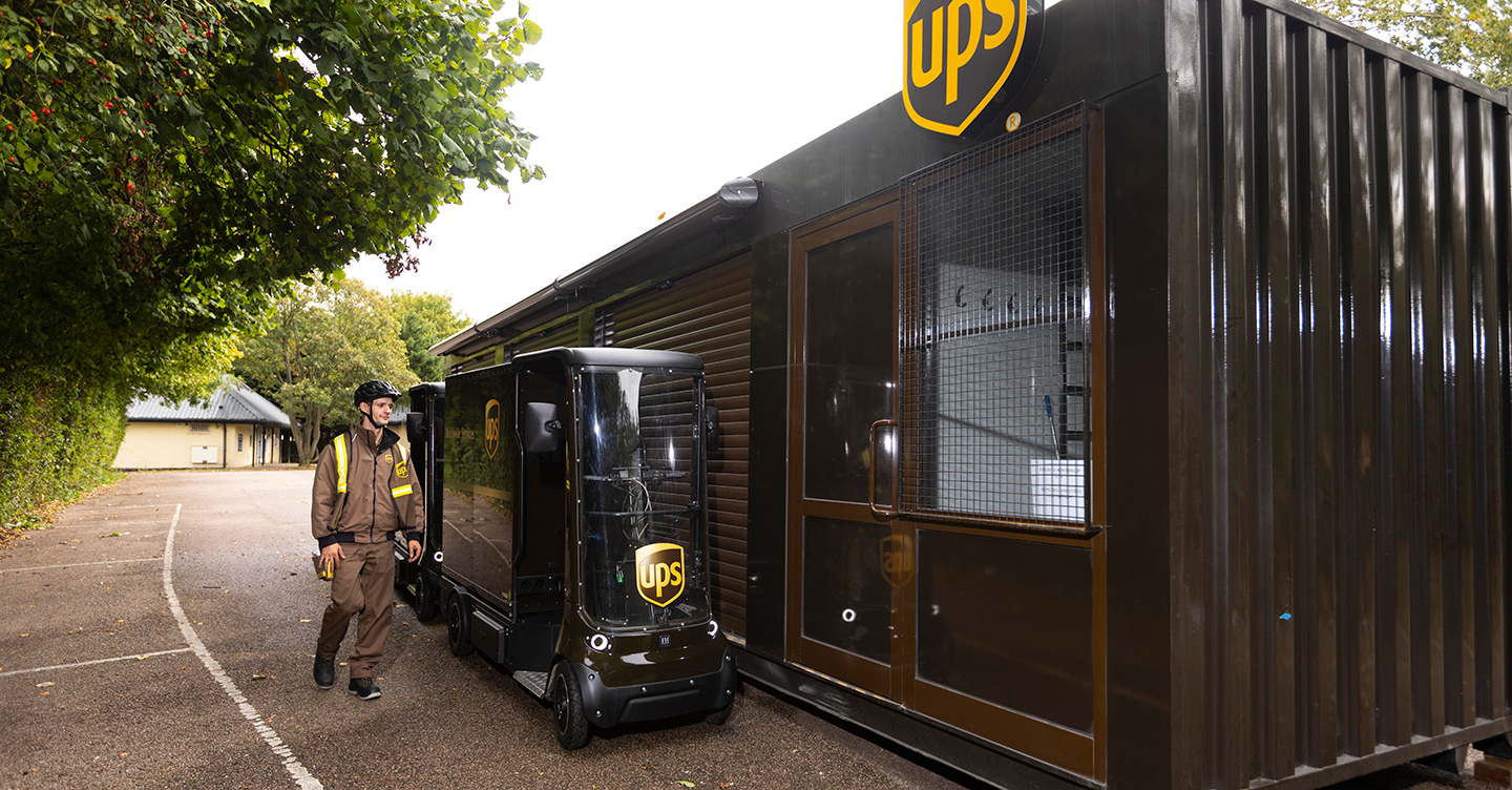 UPS Cambridge Cycle Hub paves the way for sustainable urban delivery